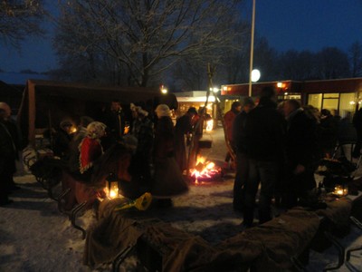 De avond is gevallen