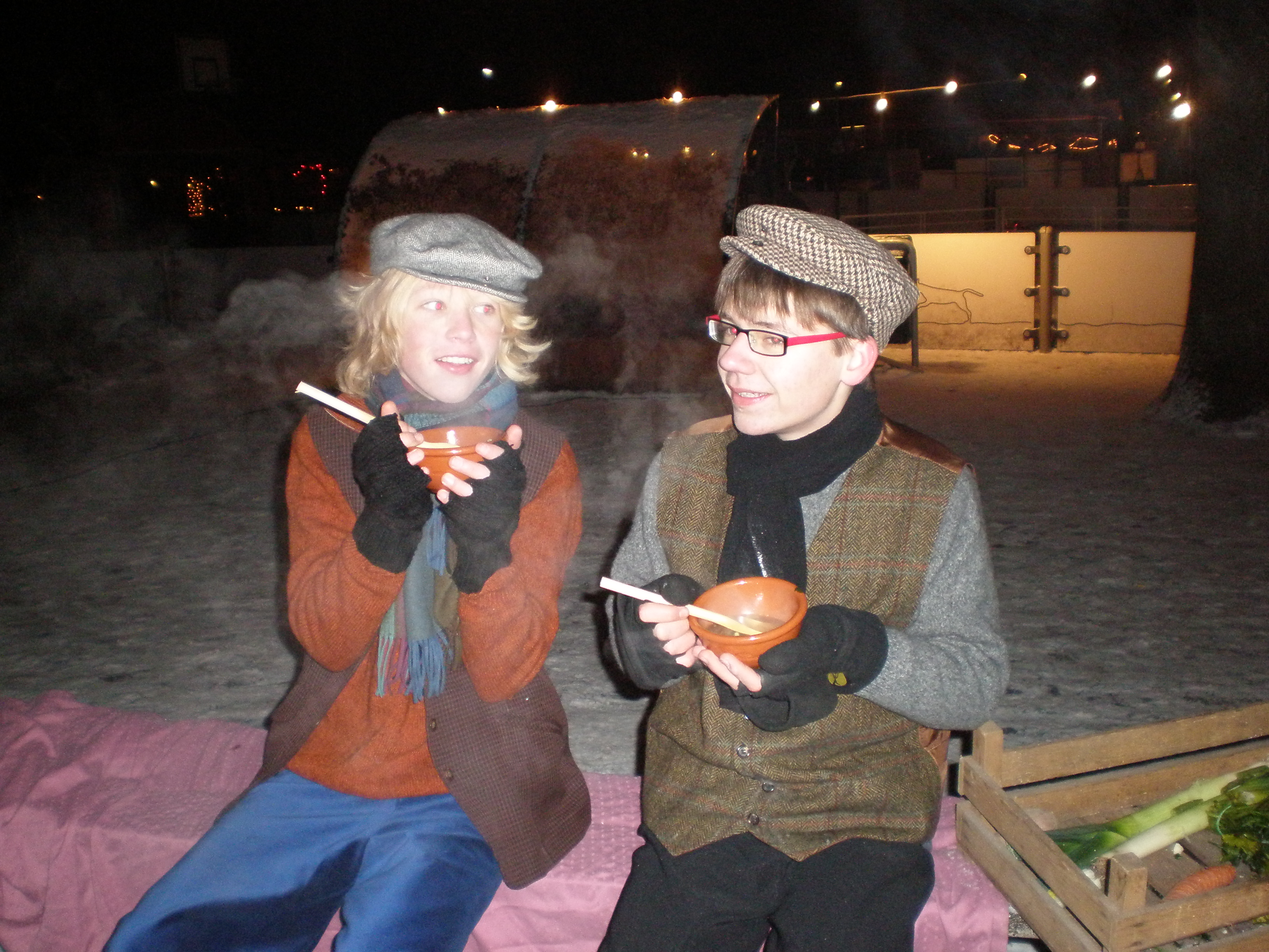 Roel & Sander hebben even pauze