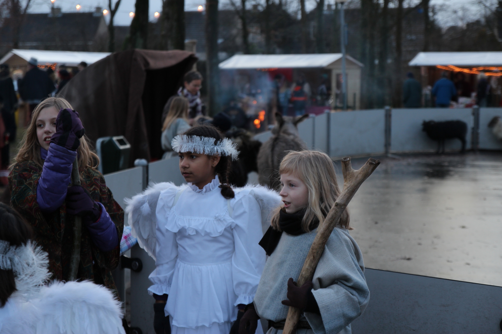 Herders en engelen overleg