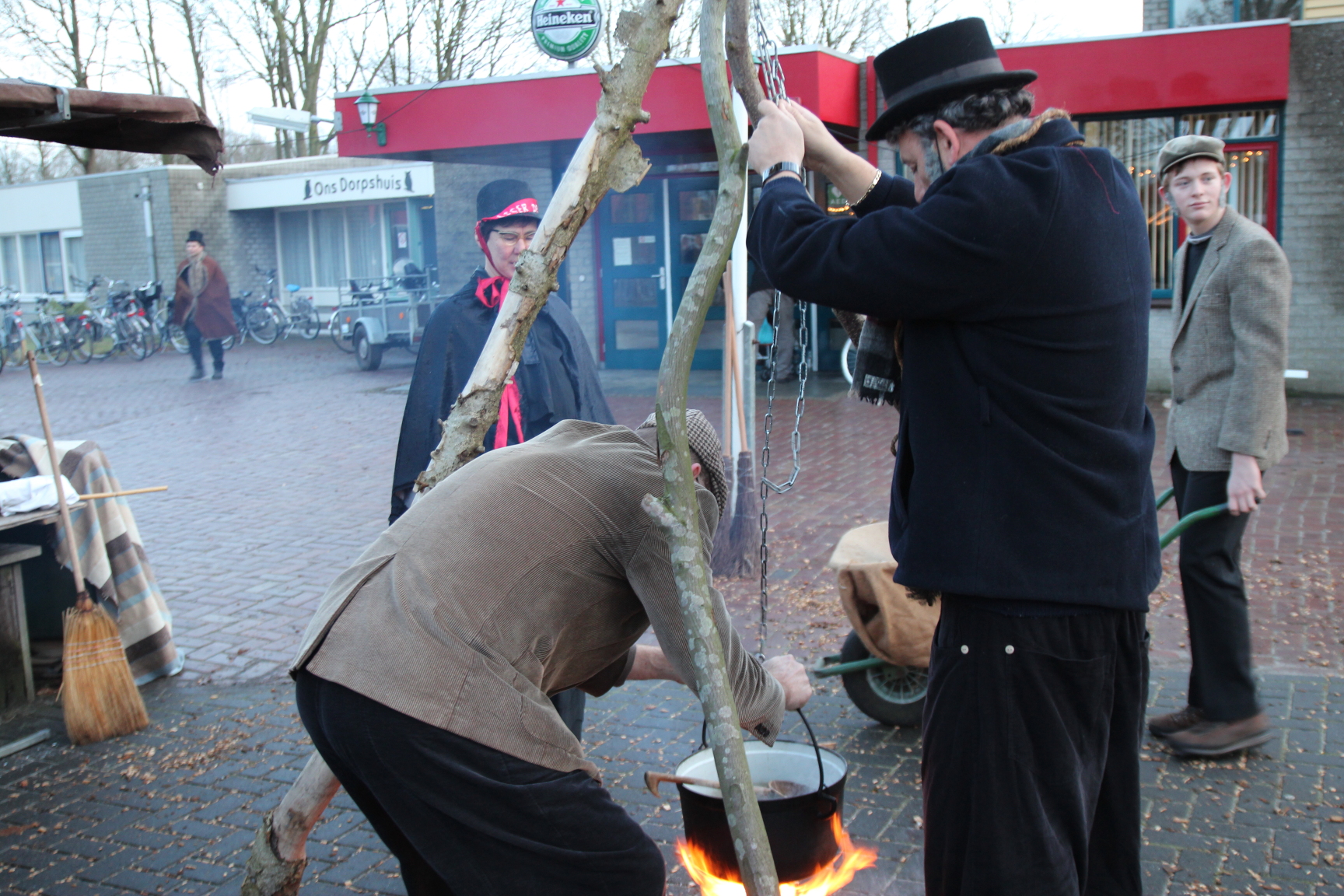 Ketel moet iets hoger