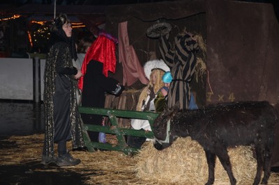 Het aanbieden van de geschenken