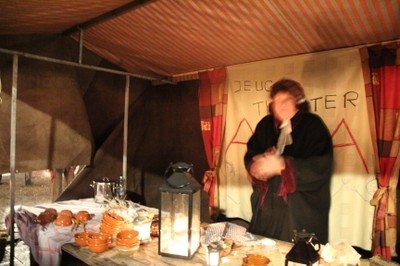 Het is koud, maar voor de foto toch even stilstaan hoor