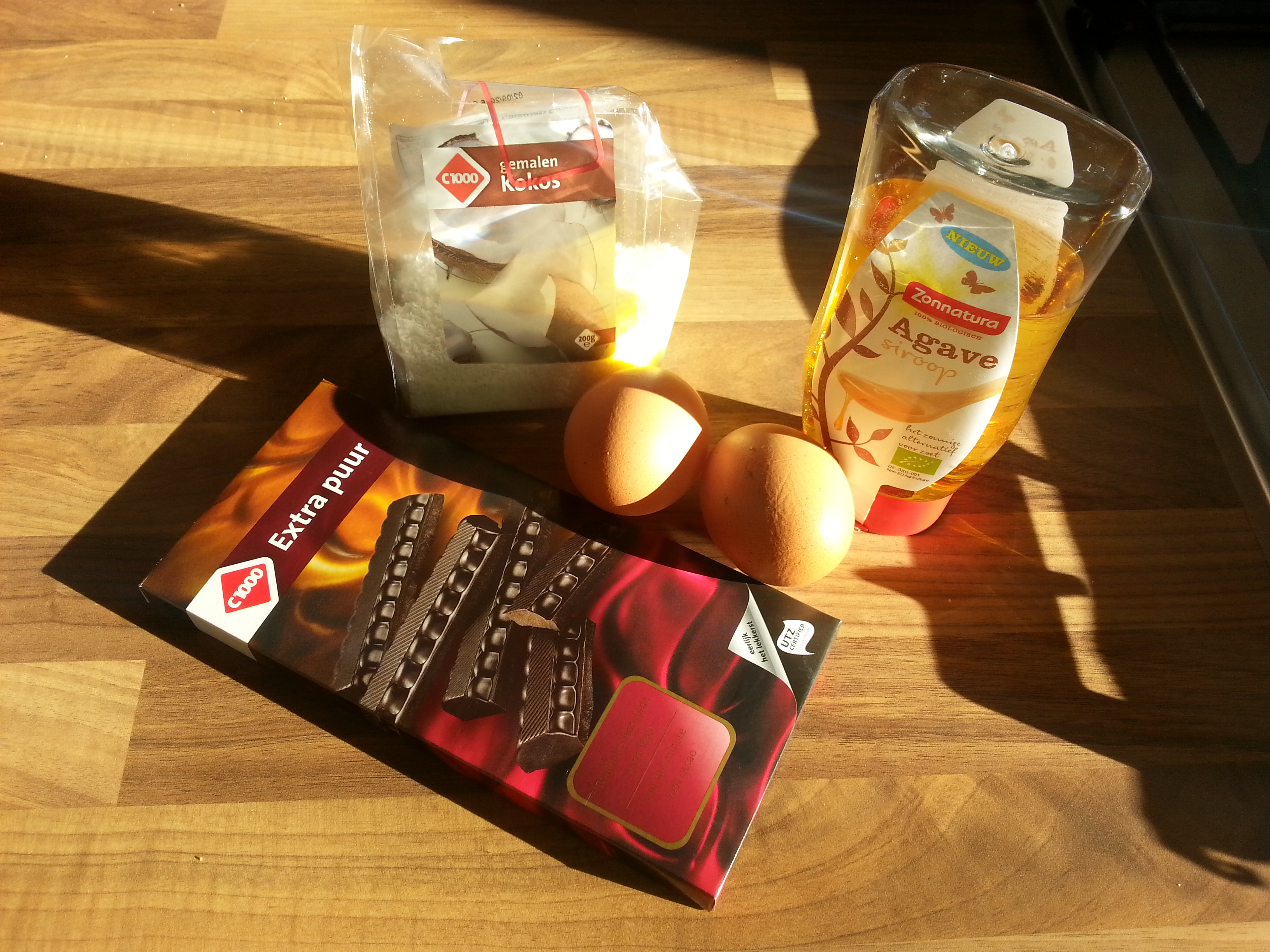 Ingredienten kokosmakronen