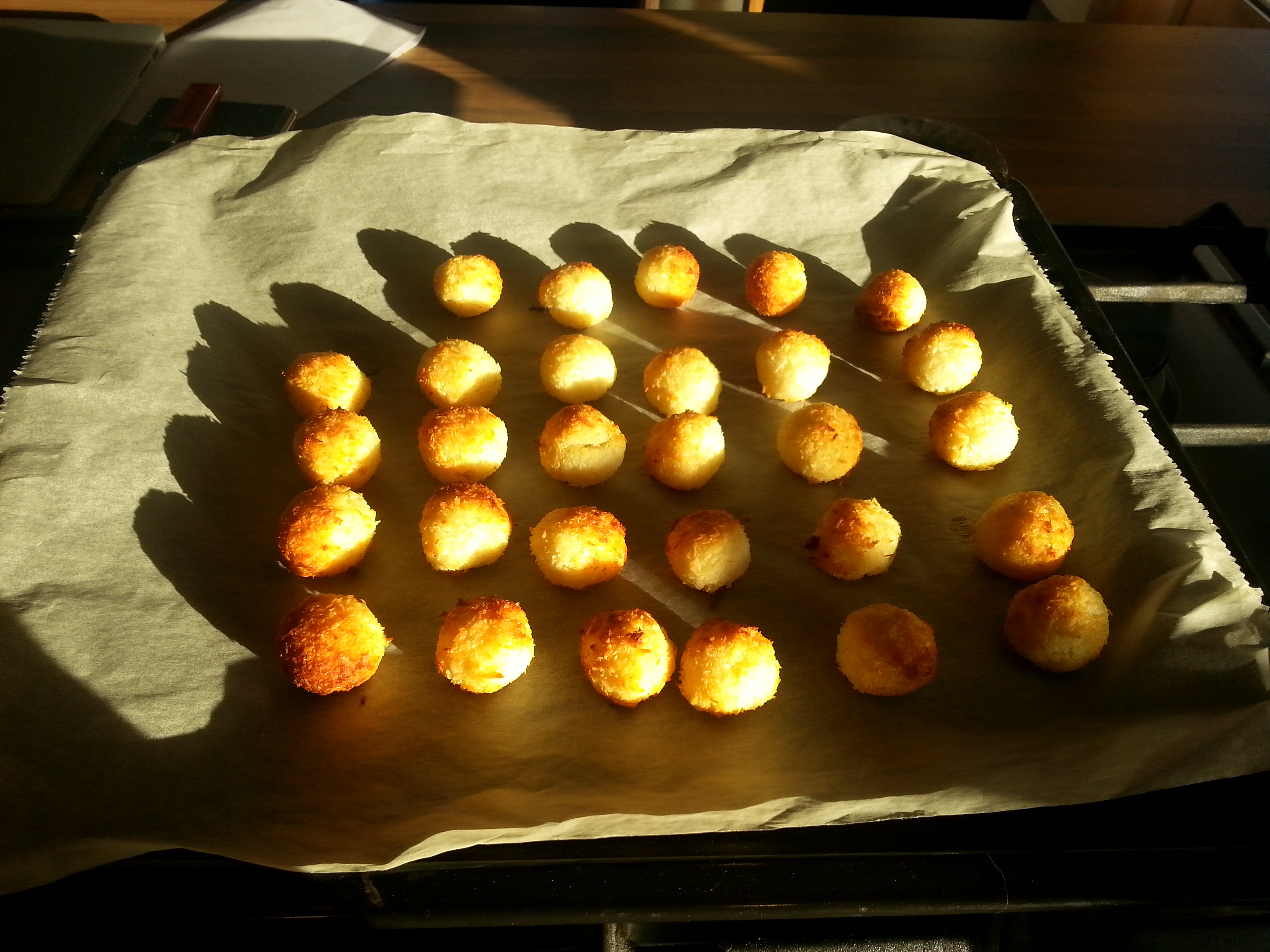 Kokosmakronen stap 4